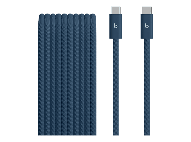 BEATS USB?C auf geflochtenes, Lade- und Datenkabel, 3 m, Nitro Navy