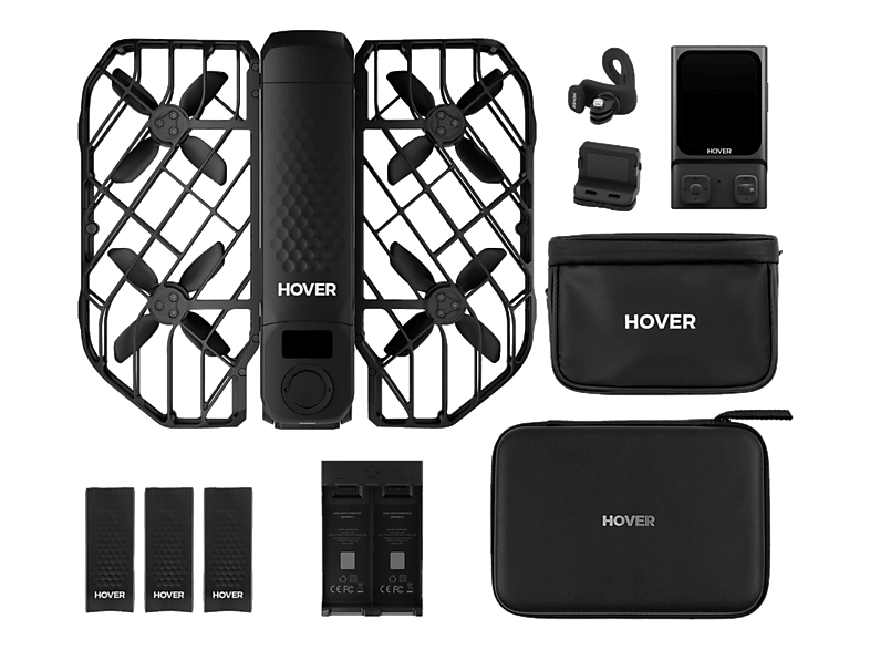 Hoverair X1 PRO Combo SP06H072 Quadrocopter Kameraflug Schwarz