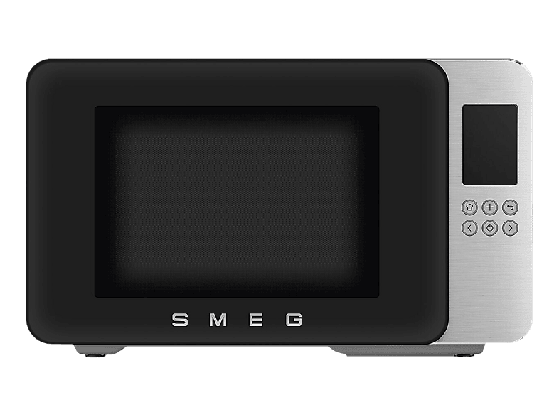 Smeg Mikrowelle Kombi mit Grill Moc01Blmeu schwarz