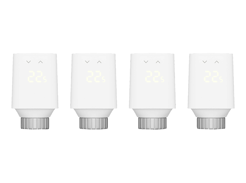 EVE Thermo 4PCS Smartes Heizkörperthermostat, Weiss