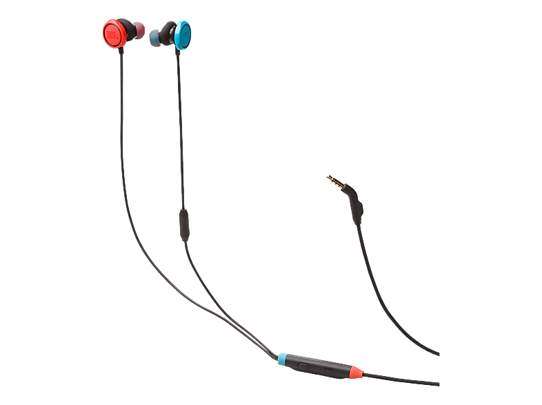 JBL Quantum 50N, In-ear Headset Blau/Rot/Schwarz