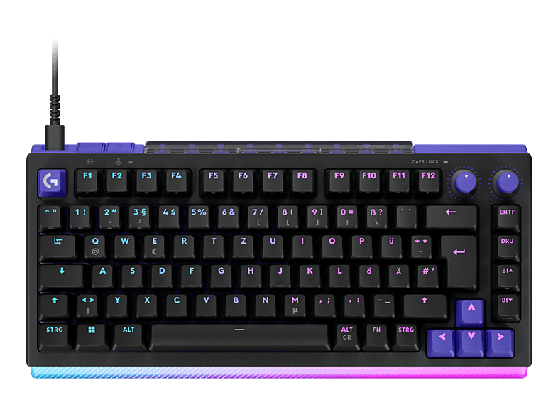 Logitech G G512 X 75 BLACK - CH Tastatur – Gaming Tastatur/Gaming Keyboard – schwarz