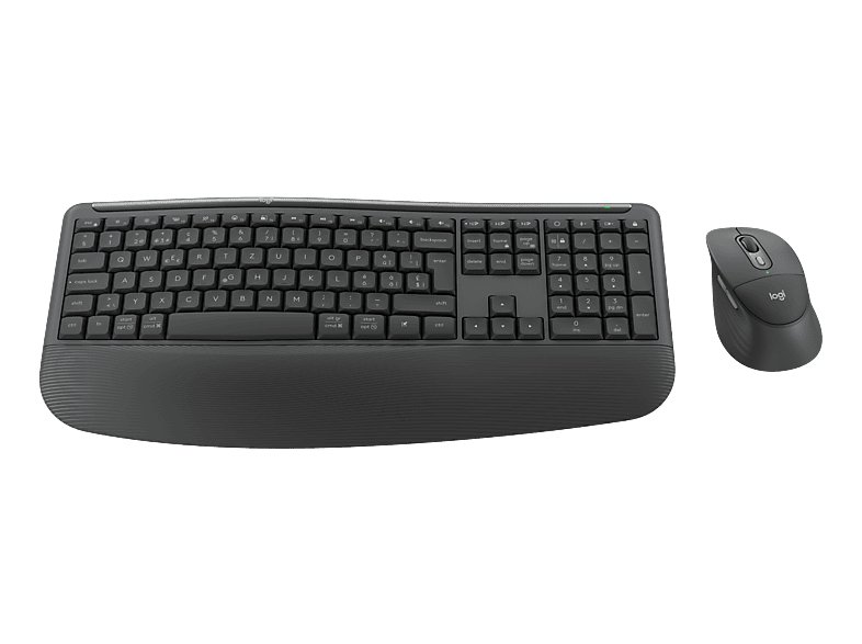 Logitech Signature Comfort Plus MK880 Tastatur – Tastatur/Keyboard – grafit