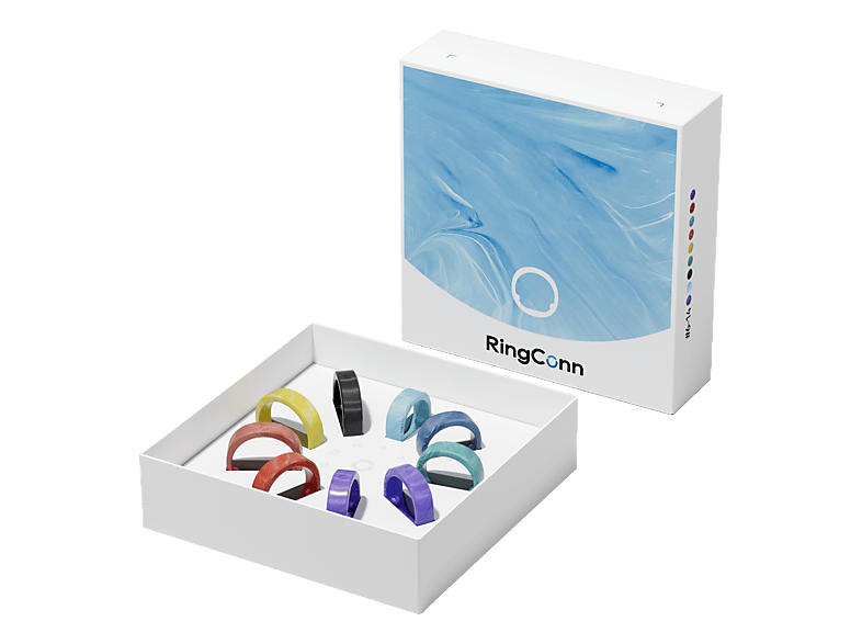 RingConn Smart Ring Gen 2 und Gen 2 Air Sizing Kit Gesundheitstracker – Smart Ring - Smartring