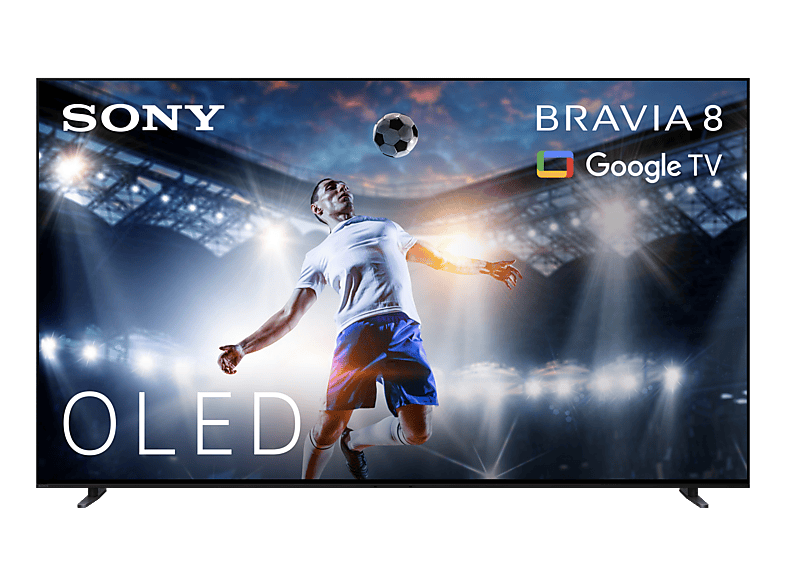 SONY BRAVIA 8 OLED TV (Flat, 77 / 195 cm, UHD 4K, Smart TV, Google TV)