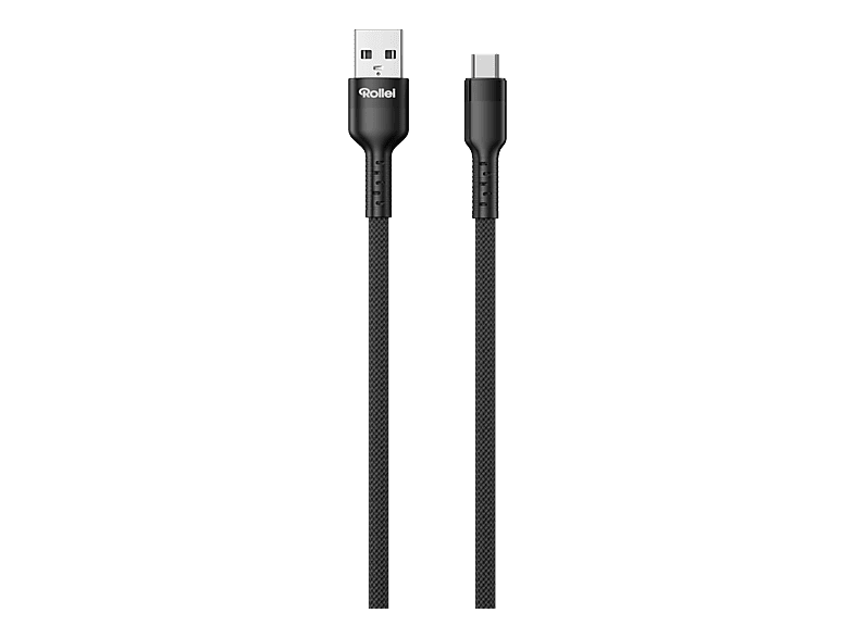 ROLLEI USB-A/Mini-USB B5, Kabel, Schwarz