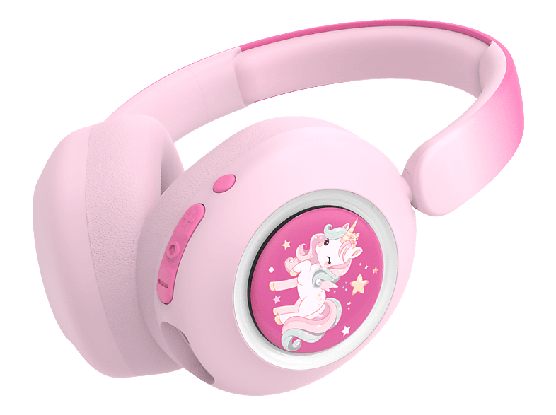 ISY IKH-2000-PK, Over-ear Kinder-Kopfhörer Bluetooth Rosa