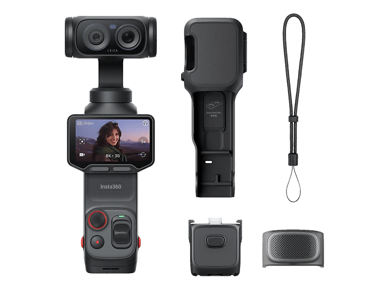 Insta360 Luna Ultra Standard Bundle Action Cam – Action Cam/GoPro – schwarz