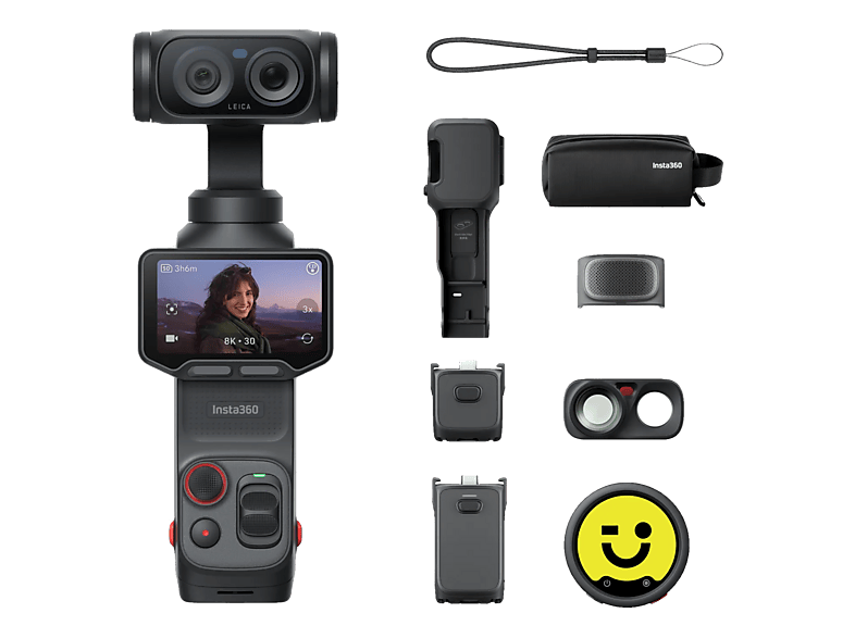 Insta360 Luna Ultra Creator Bundle Action Cam – Action Cam/GoPro – schwarz