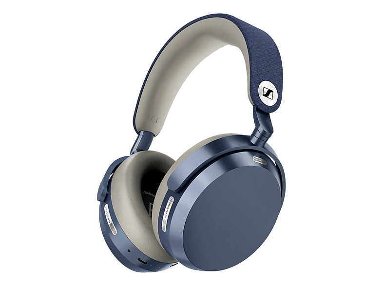 SENNHEISER Momentum 5 Wireless, Over-ear Kopfhörer Bluetooth Denim