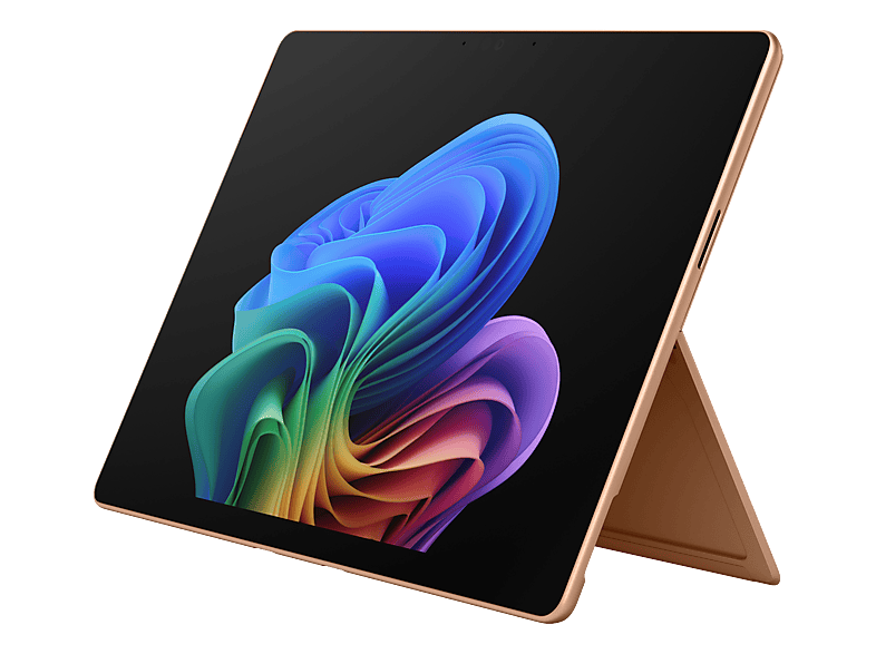 MICROSOFT Surface Pro, 13 Zoll OLED, Snapdragon® X2 Elite (12 Kerne), 16GB RAM, 512GB SSD, Dune, Windows 11 Home, neuestes Modell (12. Edition