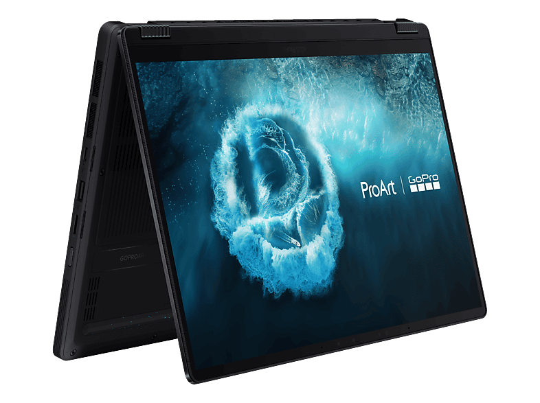 ASUS ProArt GoPro Edition PX13 HN7306EAC-LX089X, Convertible 2 in 1 Laptop, mit 13.3 Display Touchscreen, AMD Ryzen? AI Max+ 395 Prozessor (64 MB Cache, bis zu 5.1 GHz), 128 GB RAM, TB SSD, Radeon? 8060S, Nano Black, Windows 11 Pro