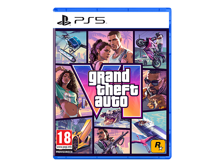 Take-Two Interactive PS5 Grand Theft Auto VI (PEGI) Sony PS5 SW – PS5 Games/PS5 Spiele