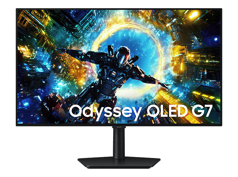 SAMSUNG Odyssey OLED G7 LS32HG730SUXEN 32 UHD 4K Gaming Monitor (0.03 ms Reaktionszeit, 165 Hz)