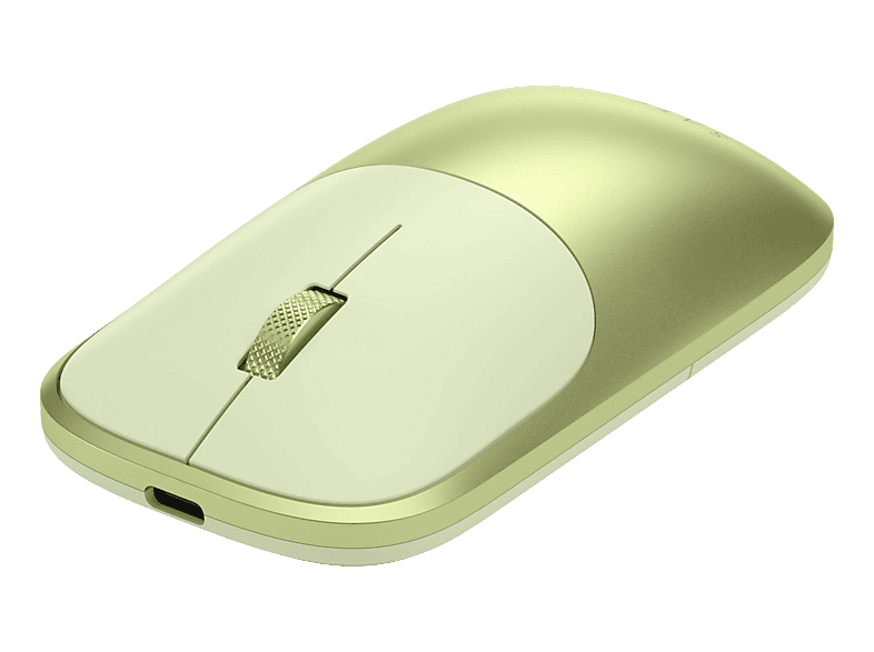 SATECHI Slim EX Wireless Maus, Kabellos, 1200 dpi, Optisch mit Leuchtdioden, Citrus