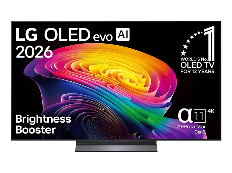 LG OLED55C67LA TV (Flat, 55 / 139 cm, UHD 4K, Smart TV, webOS)