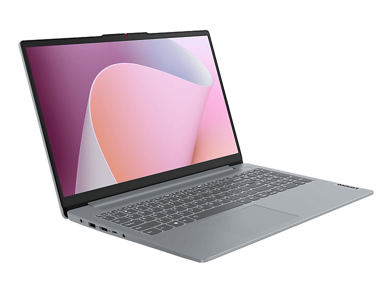 LENOVO-IDEA IdeaPad Slim 3 15AMN8, Notebook, mit 15.6 Display, AMD Ryzen? 30 Prozessor (4 MB Cache, bis zu 4.1 GHz), 8 GB RAM, 512 SSD, Radeon? 610M, Arctic Grey, Windows 11 Home