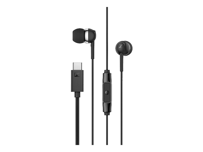 SENNHEISER CX 80 U, In-ear Kopfhörer Schwarz