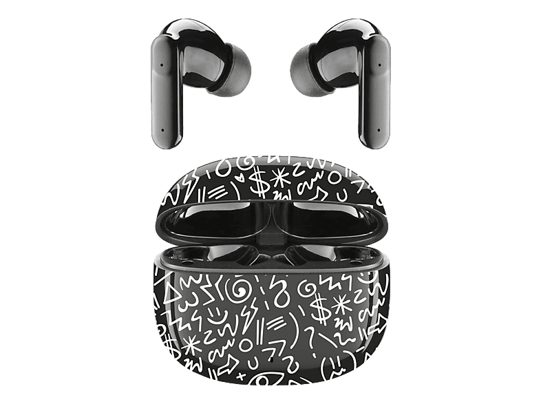 MUSIC SOUND Fancy, In-ear True Wireless Kopfhörer Bluetooth Schwarz/Weiss