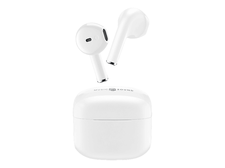 Cellularline In Ear Headset Bluetooth®, Kabellos Weiß Ladecase