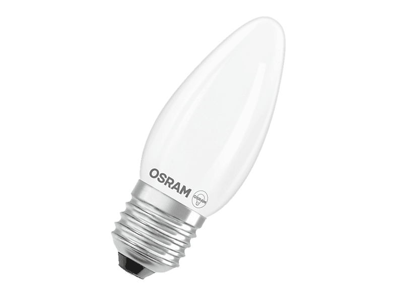 LED Kerze B40 3,4W 827 matt E27 ww