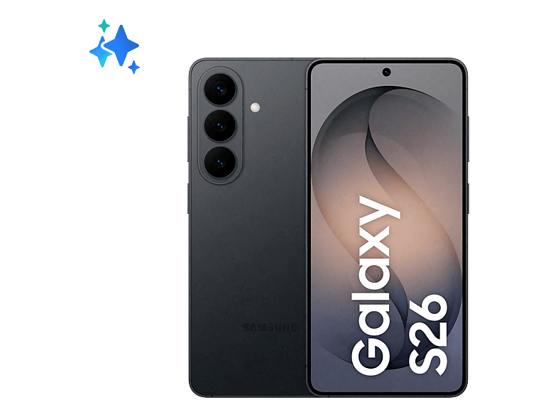 SAMSUNG Galaxy S26 schwarz 256GB 5G