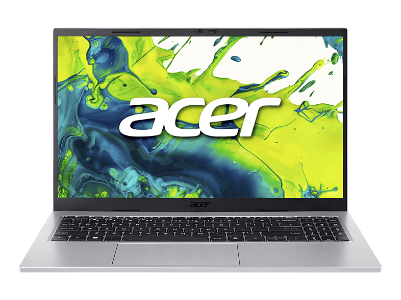 ACER Aspire Go 15 AG15-72P-773T, Notebook, mit 15.6 Display, Intel® Core? 7 Prozessor 150U (12 MB Cache, bis zu 5.40 GHz), 32 GB RAM, 1 TB SSD, Onboard Graphics, Pure Silver, Windows 11 Home