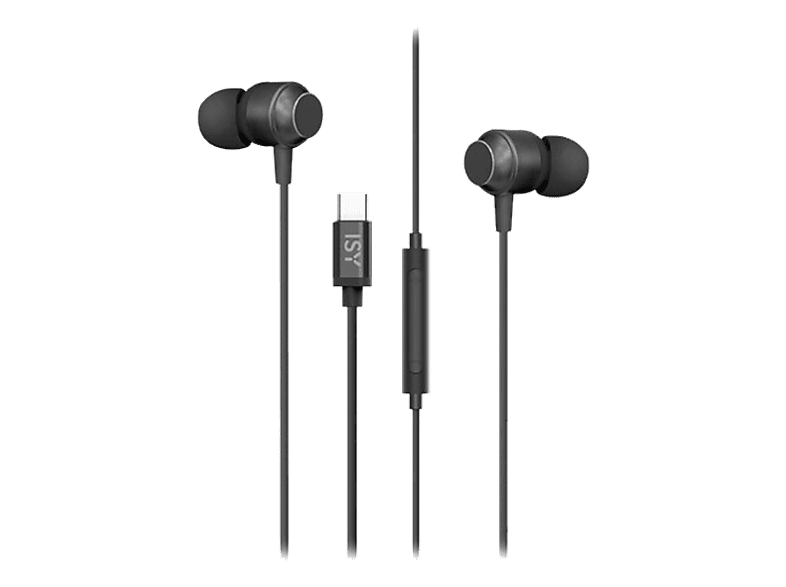 ISY IIE-1102-1 BK, In-ear Kopfhörer Schwarz