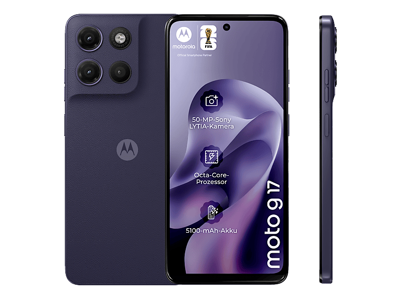 MOTOROLA moto g17 128 GB PANTONE® Evening Blue Dual SIM