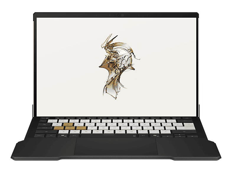 ASUS ROG Flow Z13-KJP GZ302EAC-RU179X Nebula Display Kojima Edition, Gaming Notebook, mit 13.4 Touchscreen, AMD Ryzen? AI Max+ 395 Prozessor (64 MB Cache, bis zu 5.1 GHz), 128 GB RAM, 1 TB SSD, Radeon? 8060S, Decennium Gold, Windows 11 Pro