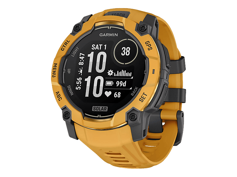 Garmin Instinct® 3 Solar - 50 mm Grau/Sunburst Garmin Instinct – orange