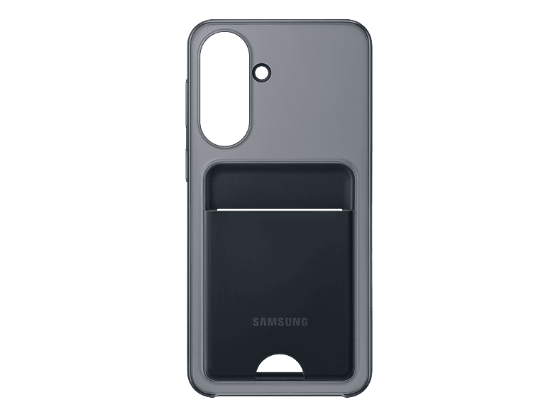Samsung Galaxy A37 Silikon-Cover Card Slot Case Black Smartphone Cover – Handyhülle/Handy Tasche – schwarz
