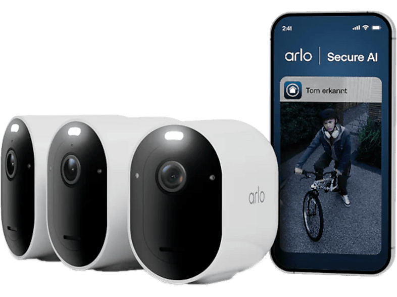 ARLO ARLO PRO 6 3-CAM VMC4370P-100EUS IP-Überwachungskamera-Set