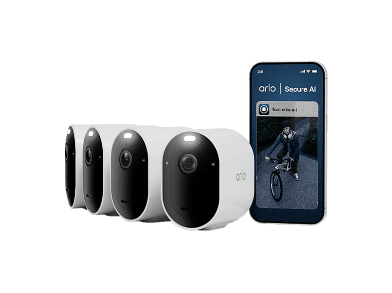 ARLO ARLO PRO 6 4-CAM VMC4470P-100EUS IP-Überwachungskamera-Set