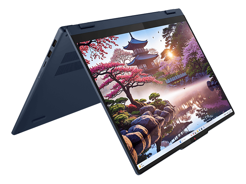 LENOVO-IDEA IdeaPad 5 2-in-1 16AKP10, Copilot+ PC, Convertible 2 in 1 Laptop, mit 16 Display Touchscreen, AMD Ryzen? AI 7 350 Prozessor (16 MB Cache, bis zu GHz), GB RAM, TB SSD, Radeon? 860M, Cosmic Blue, Windows 11 Home