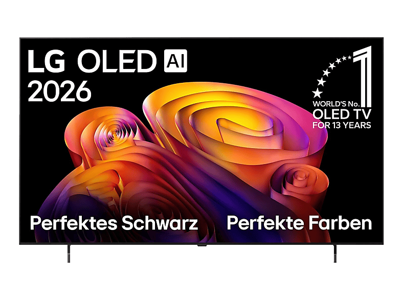 LG OLED65B68 Fernseher – schwarz