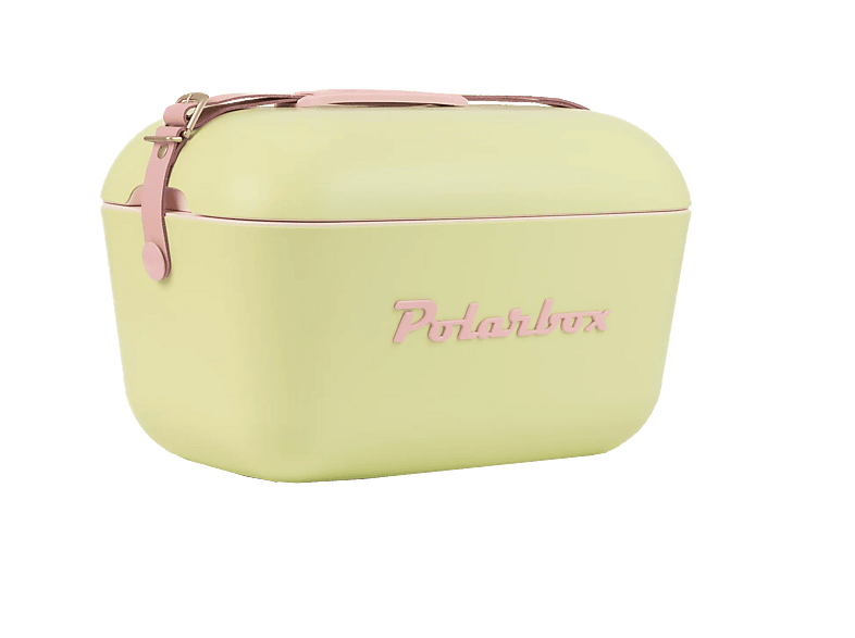 POLISUR Retro Cooler Kühlbox (20 l, Lime)