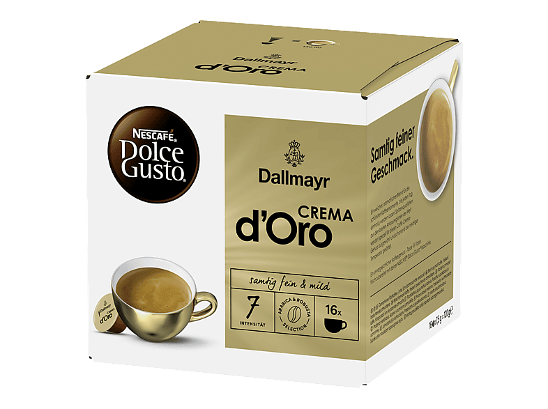 Nescafé Dolce Gusto Crema d'Oro Kaffeekapseln 16 Stück à 7.5 g
