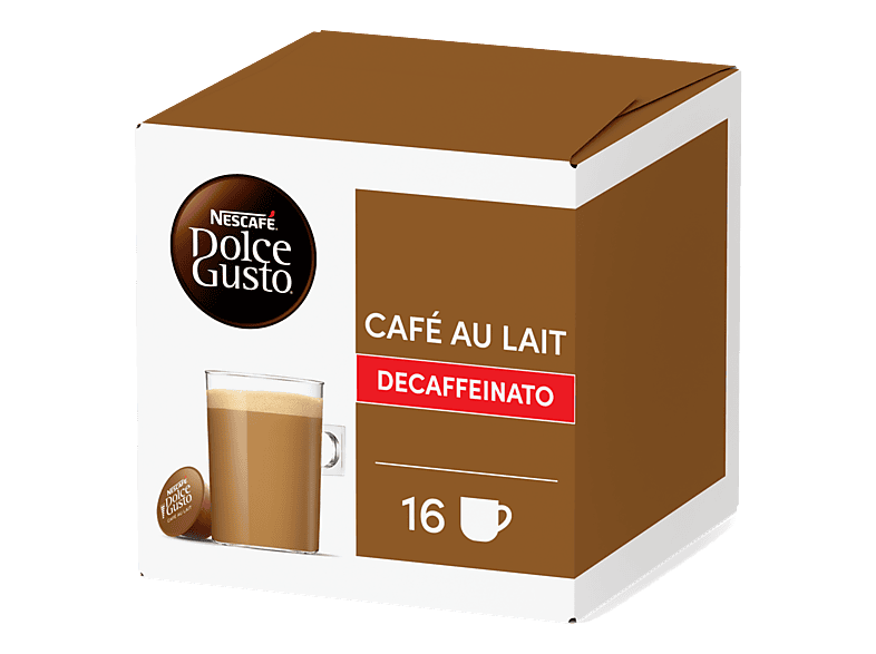 NESTLE DOLCE GUSTO Kaffeekapseln Café au lait DecafeinatoKapseln