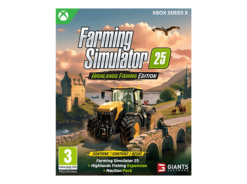Farming Simulator 25: Highlands Fishing Edition - XBOX Series X [Französisch, Italienisch]