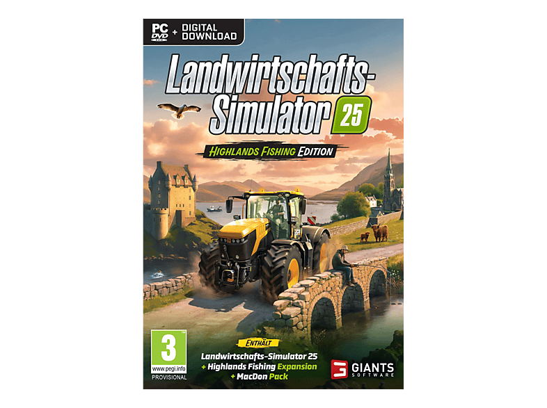 Landwirtschafts-Simulator 25 - Highlands Fishing Edition [PC] (D)