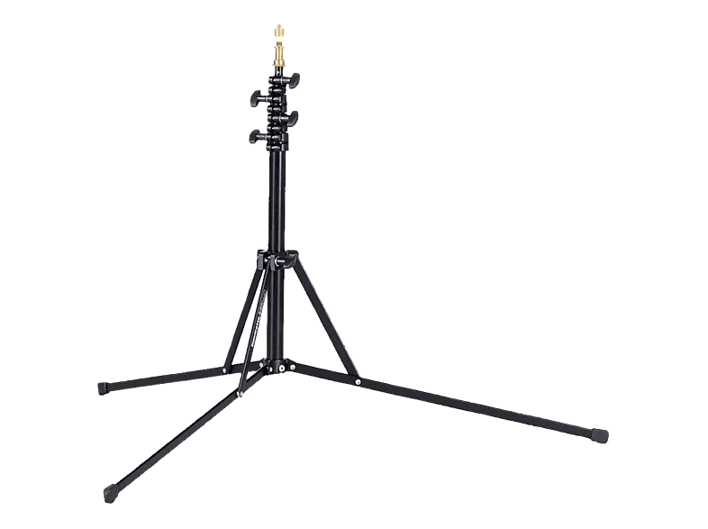 MANFROTTO 5001B-1 Lampenstativ Lampenstativ, Schwarz, Höhe offen bis 190?cm