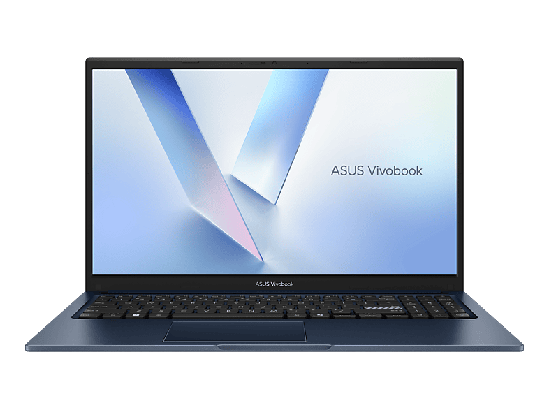 ASUS Vivobook 15 X1504MA-BQ048W, Notebook, mit 15.6 Display, Intel® Core? 5 Prozessor 320 (6 MB Cache, bis zu 4.60 GHz), 16 GB RAM, 512 SSD, Onboard Graphics, Quiet Blue, Windows 11 Home