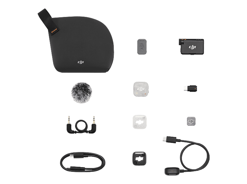 DJI Mic Mini 2S (1TX+1 RX) Zubehör Action Cam – Action Cam Zubehör