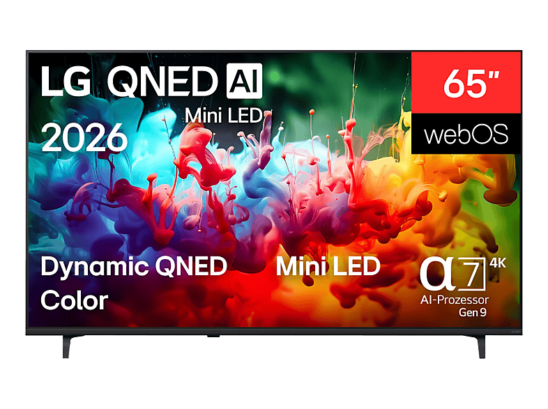 LG 65QNED71B6B TV (Flat, 65 / 164 cm, UHD 4K, Smart TV, webOS)
