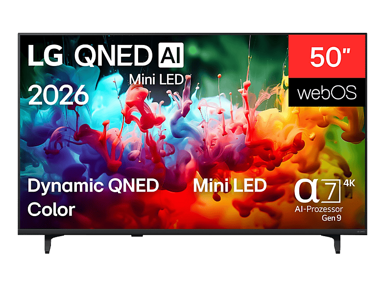 LG 50QNED71B6B TV (Flat, 50 / 126 cm, UHD 4K, Smart TV, webOS)