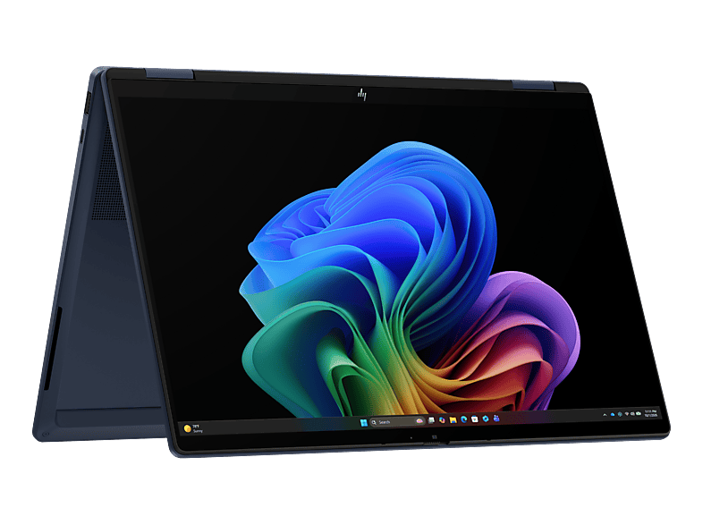 HP OmniBook X Flip 14-kc0604nzx, Convertible 2 in 1 Laptop, mit 14 Display Touchscreen, AMD Ryzen? AI 7 445 Prozessor (8 MB Cache, bis zu 4.6 GHz), 16 GB RAM, 512 SSD, Radeon? 840M, Atmospheric Blue, Windows 11 Home