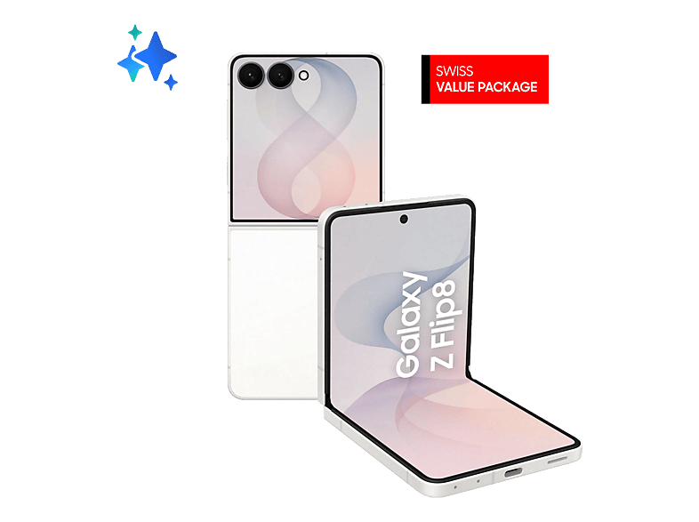 Samsung Galaxy Z Flip8, 512GB, Cream Smartphone