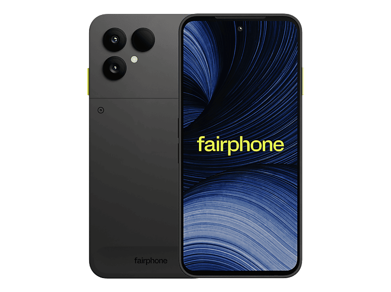 Fairphone Gen. 6+ - 256GB, Horizon Black, 6.3