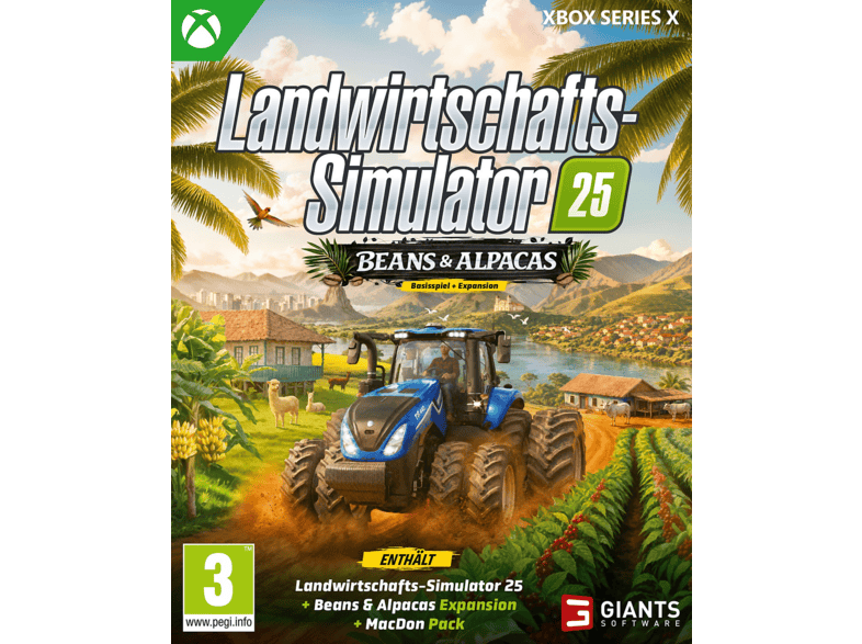 Landwirtschafts-Simulator 25: Beans & Alpacas Edition - XBOX Series X [Deutsch]